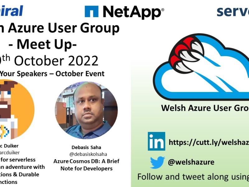Welsh Azure User Group October 2022 Meet Up!
