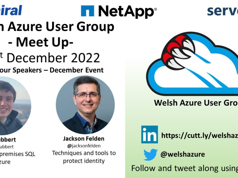 Welsh Azure User Group December 2022 Meet Up!