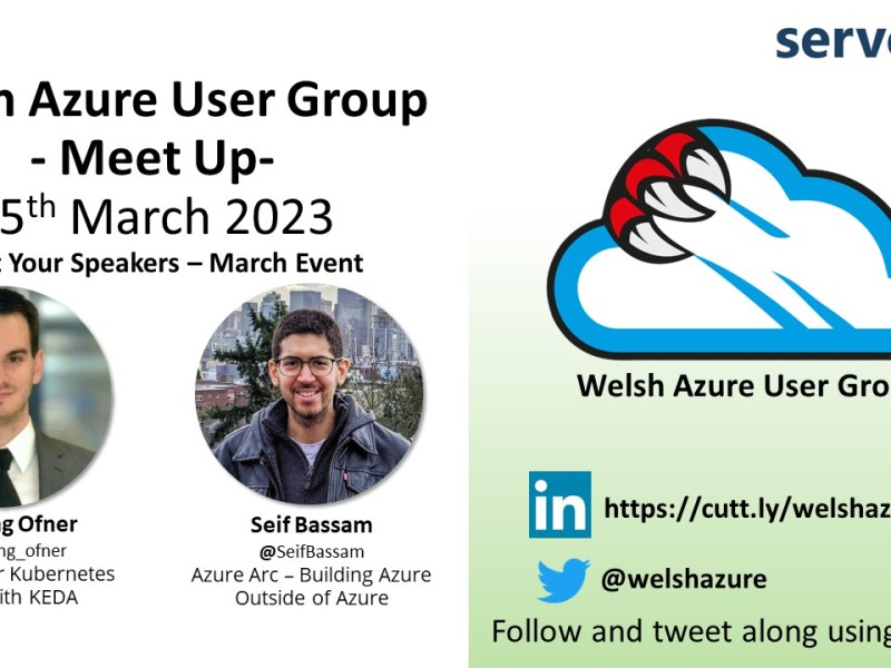 Welsh Azure User Group March 2023 Meet Up!