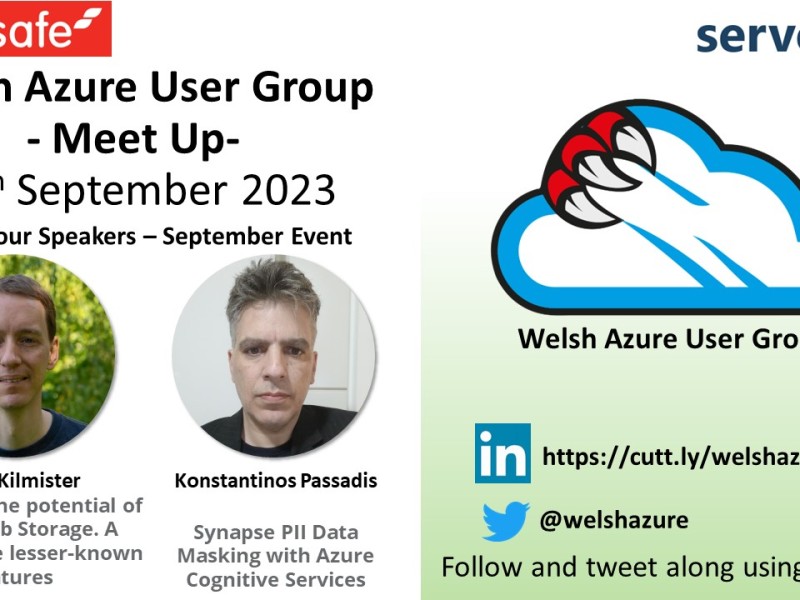 Welsh Azure User Group September 2023 Meet Up!
