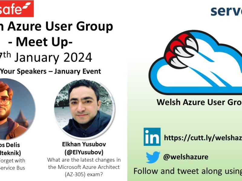 Welsh Azure User Group January 2024 Meet Up!